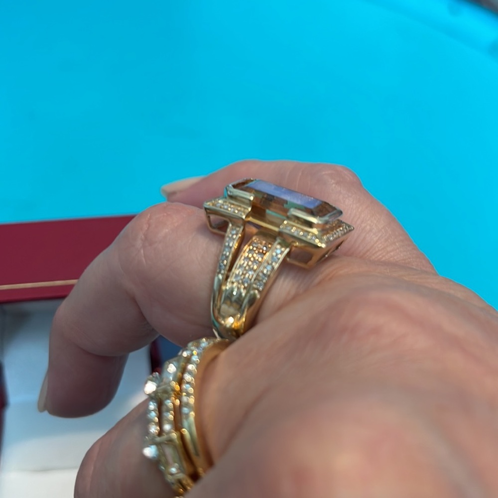 14k yellow ring